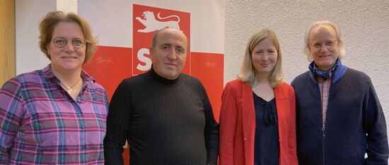 Rinheimer Kandidatin und Kandidaten, Yvette Melchien (2. v.r)